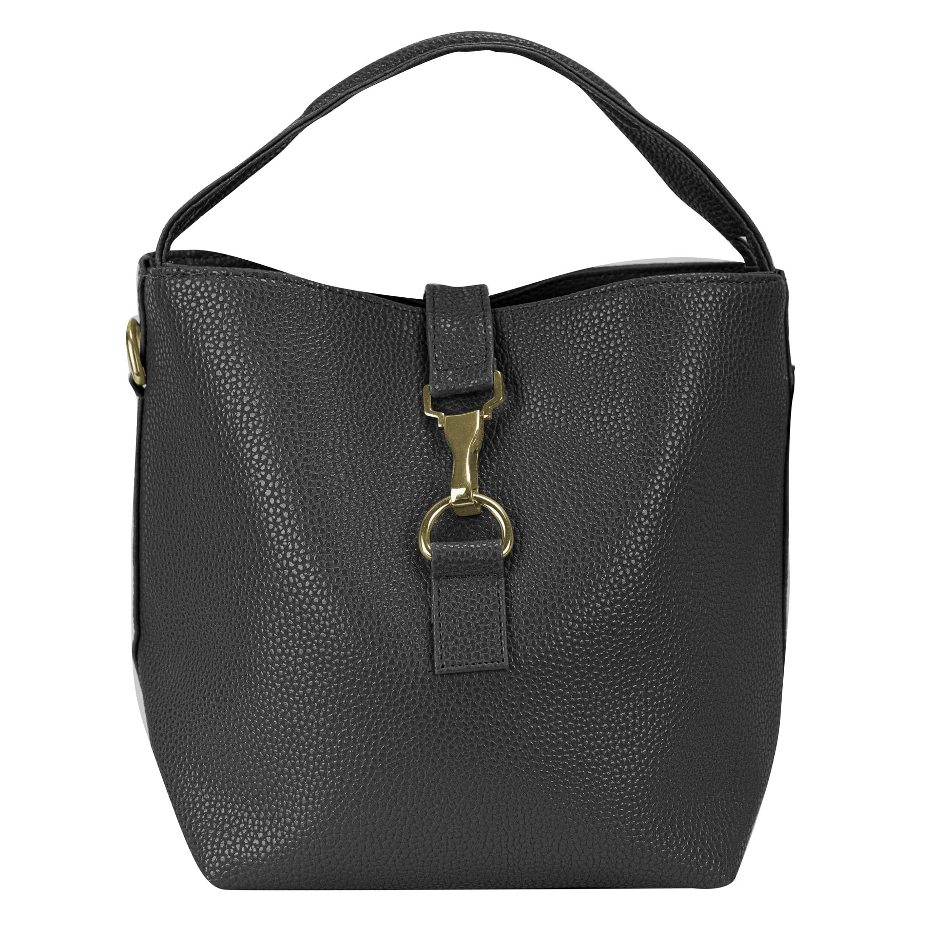 Bolso Para Dama Negro Lichi Sintetico Bega Nueva Imagen