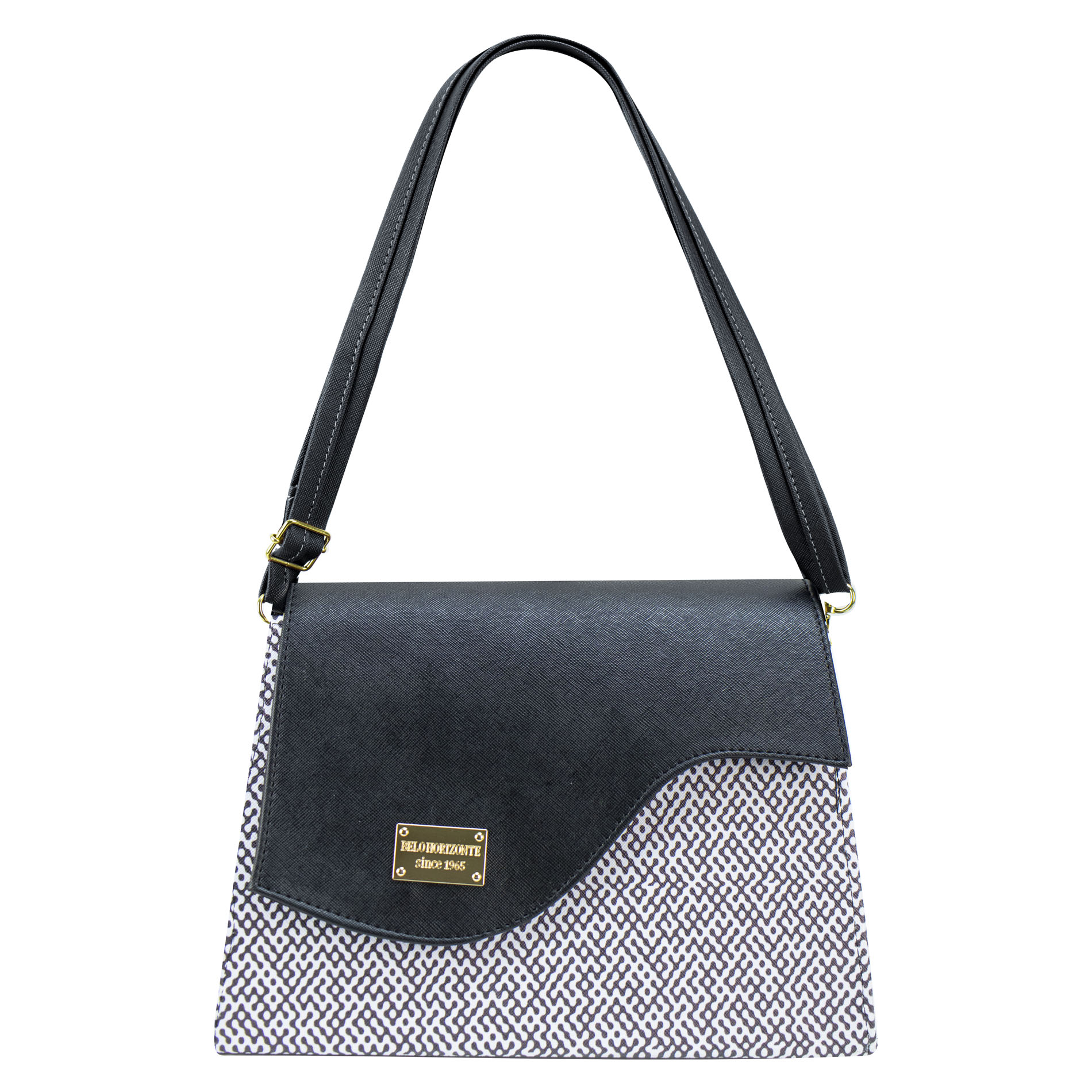 Bolso Para Dama Negro Cadena Esfera Sintetico Mónica Nueva Imagen