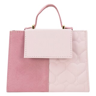 Foto 1 | Bolso Para Dama Rosa Durazno Corazón Textil/sintetico Gina Nueva Imagen