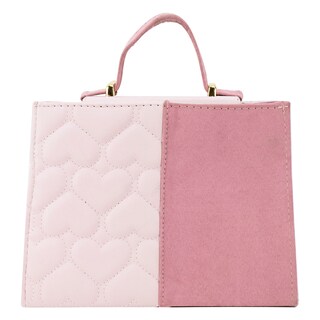 Foto 3 | Bolso Para Dama Rosa Durazno Corazón Textil/sintetico Gina Nueva Imagen