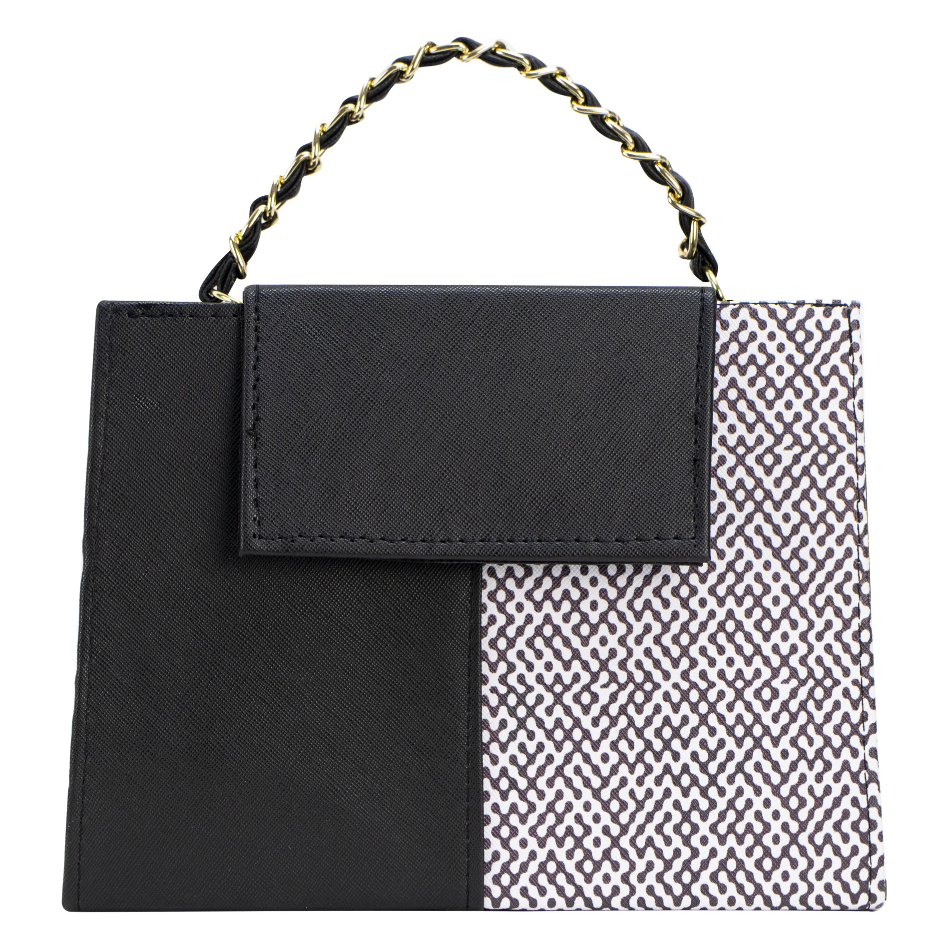 Bolso Para Dama Negro Cadena Esfera Sintetico Aída Nueva Imagen