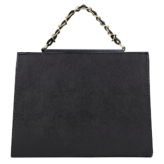 Foto 3 | Bolso Para Dama Negro Dapra Zic Zac Sintetico Aída Nueva Imagen