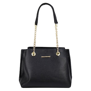 Foto 1 | Bolso Para Dama Negro Lichi Sintetico Shamila Nueva Imagen