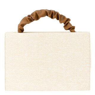 Foto 3 | Bolso Para Dama Beige Celine Camel Sintetico Greta Nueva Imagen