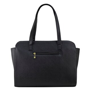Foto 3 | Bolso Para Dama Negro Fiorella Capitonado Sintetico Alba Nueva Imagen