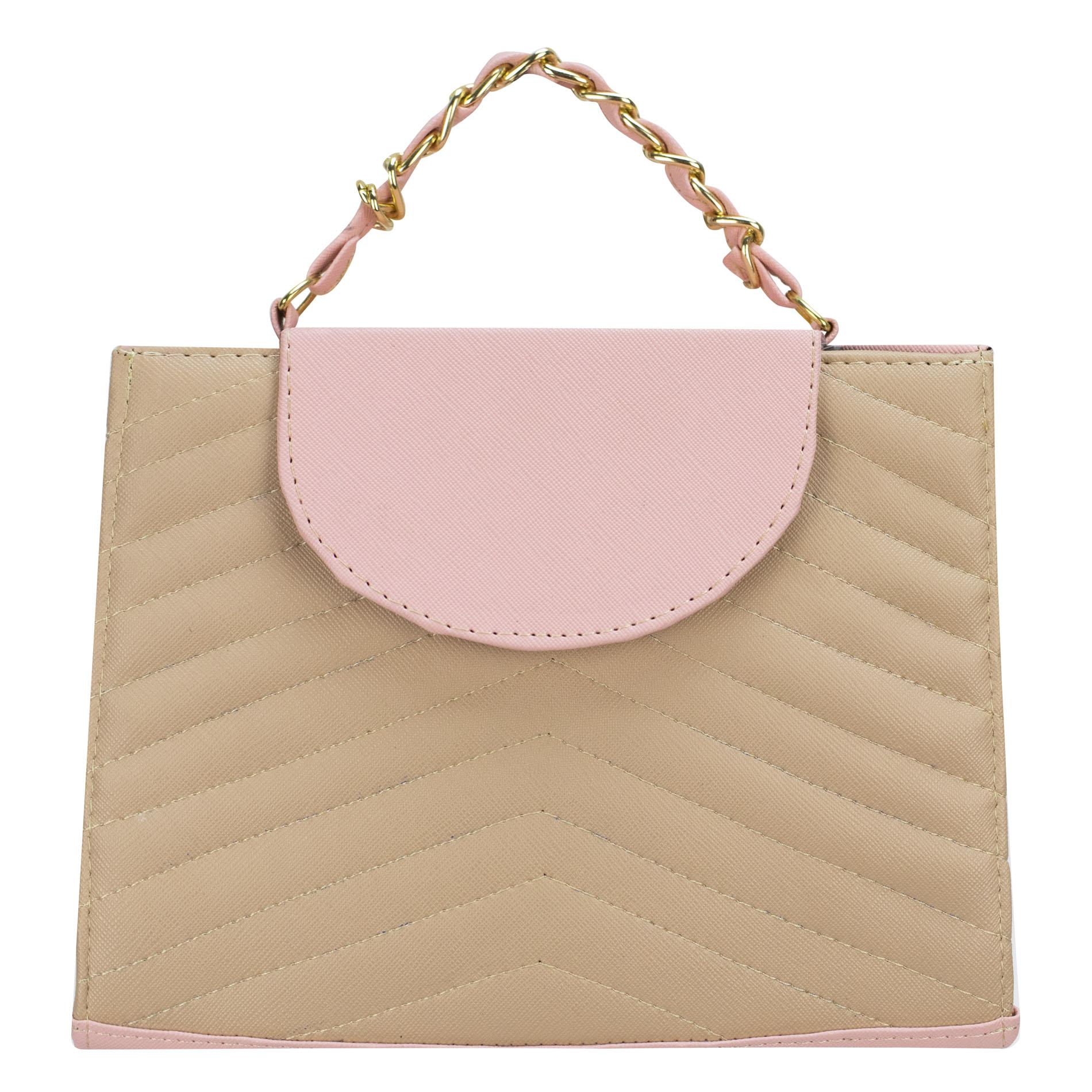 Foto 1 | Bolso Para Dama Maquillaje Dapra Zic Zac Piñon Sintetico Aída Nueva Imagen
