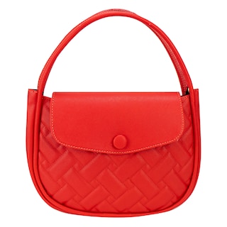 Foto 1 | Bolso Para Dama Rojo Dapra Tejido Sintetico Getsy Nueva Imagen