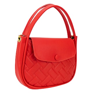Foto 2 | Bolso Para Dama Rojo Dapra Tejido Sintetico Getsy Nueva Imagen