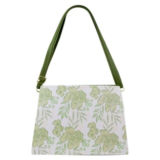 Foto 3 | Bolso Para Dama Verde Olivo Flor Pimienta Sintetico Mónica Nueva Imagen