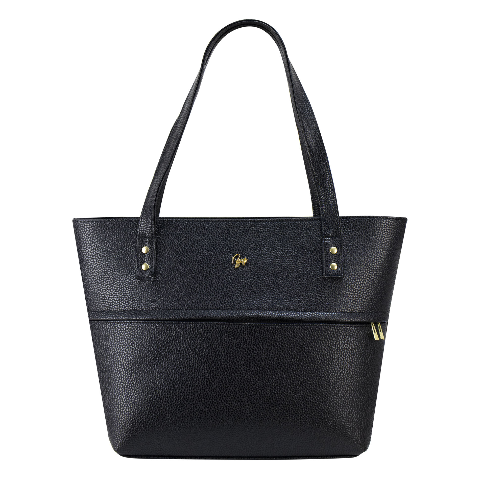Foto 1 | Bolso Para Dama Negro Lichi Sintetico Azucena Nueva Imagen