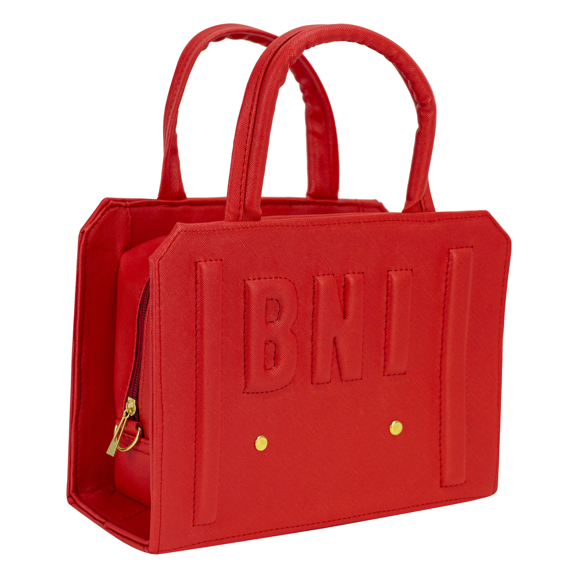 Foto 3 pulgar | Bolso Para Dama Rojo Dapra Bni Sintetico Leslie Nueva Imagen