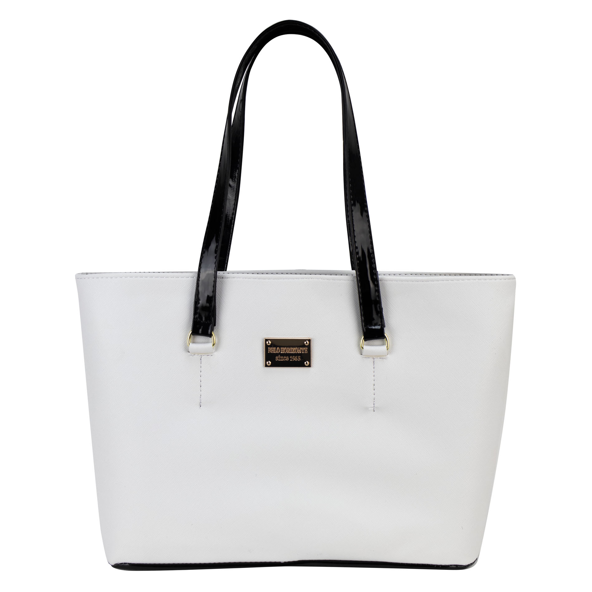 Foto 1 | Bolso Para Dama Blanco Dapra Negro Sintetico Grecia Nueva Imagen
