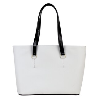 Foto 3 | Bolso Para Dama Blanco Dapra Negro Sintetico Grecia Nueva Imagen