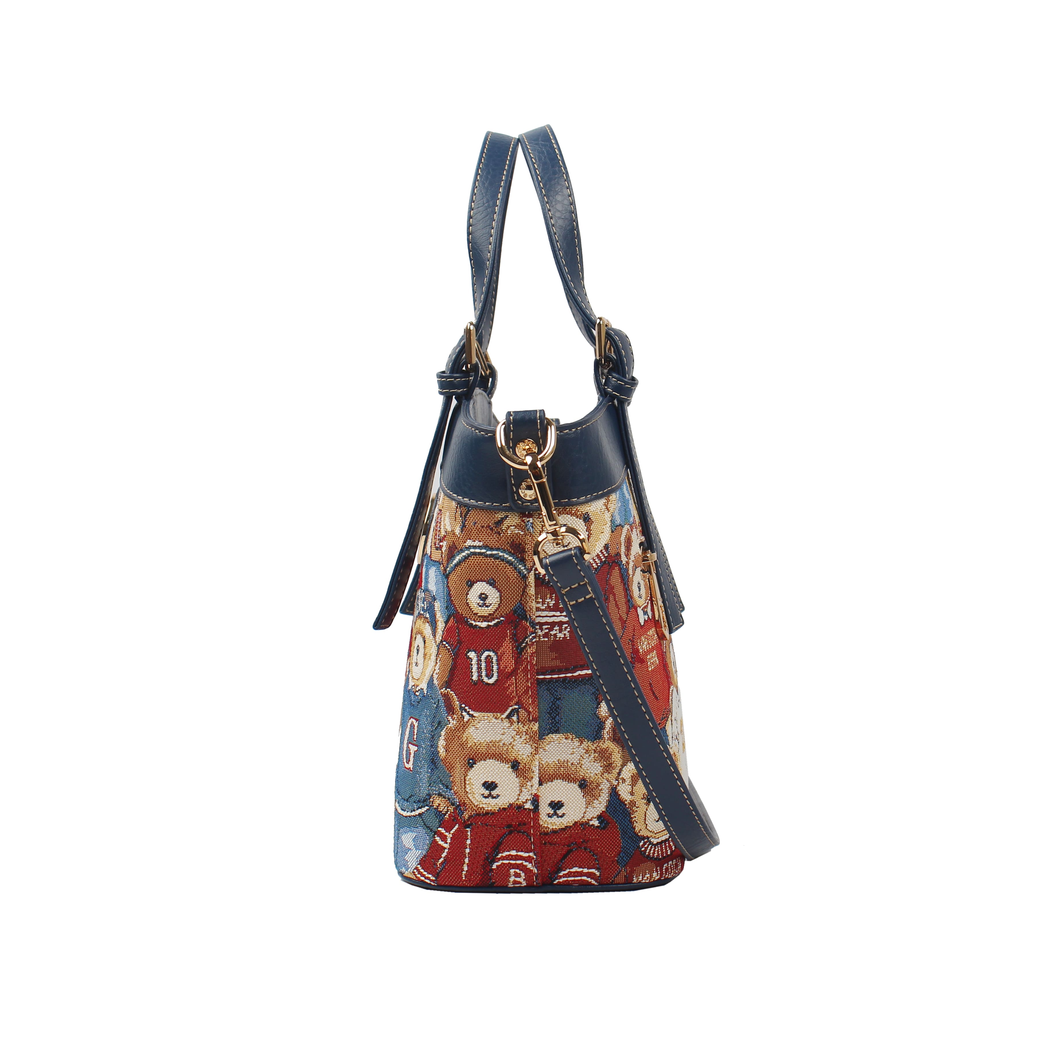 Foto 4 pulgar | Bolso De Mano Van Gogh Bear By Henney Bear V007 Love Story