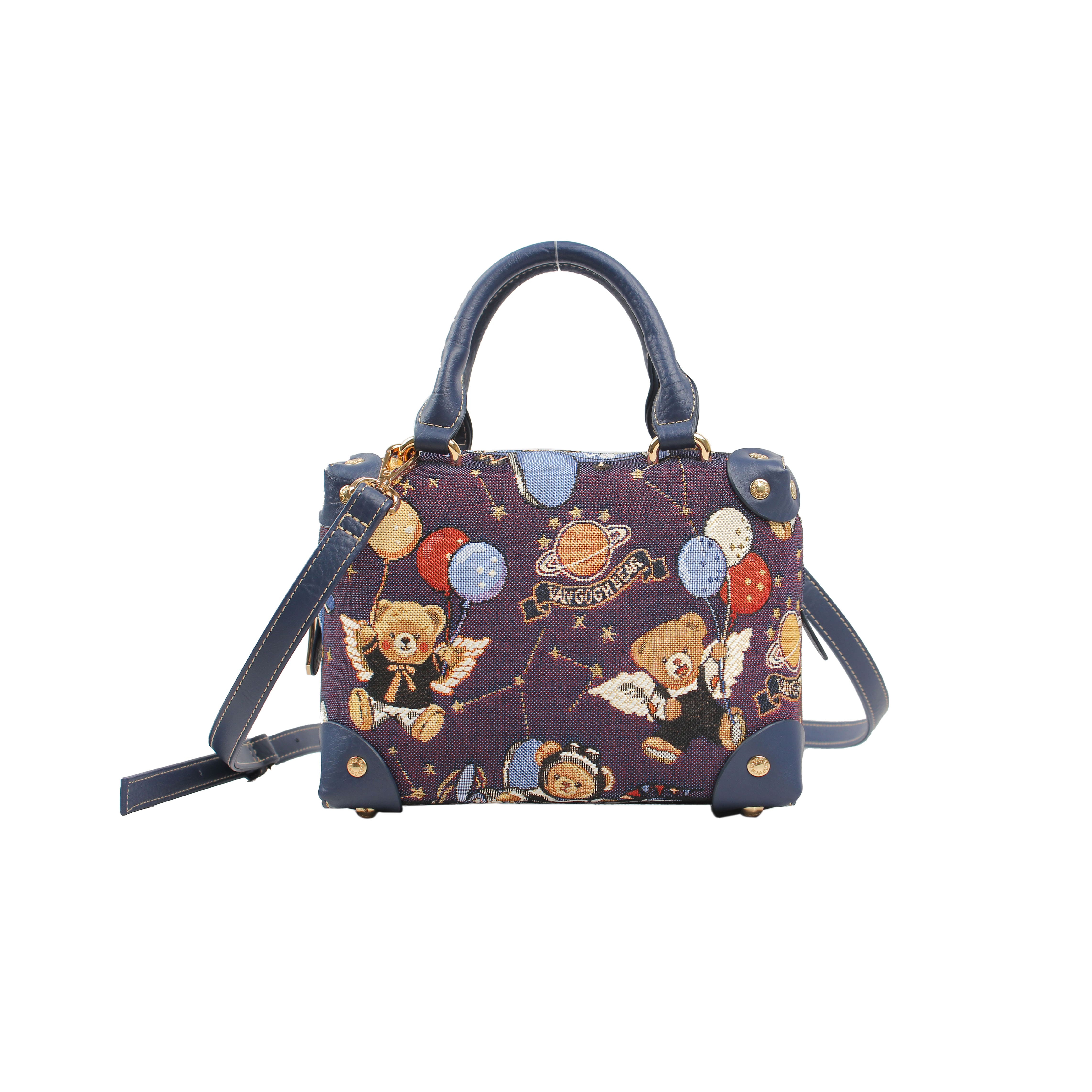 Bolsa de Mano Van Gogh Bear para Mujer