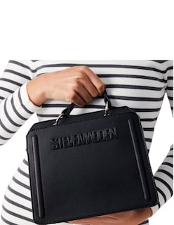 Foto 4 | Bolsa Tote Steve Madden Color Negro, Con Asa Desmontable
