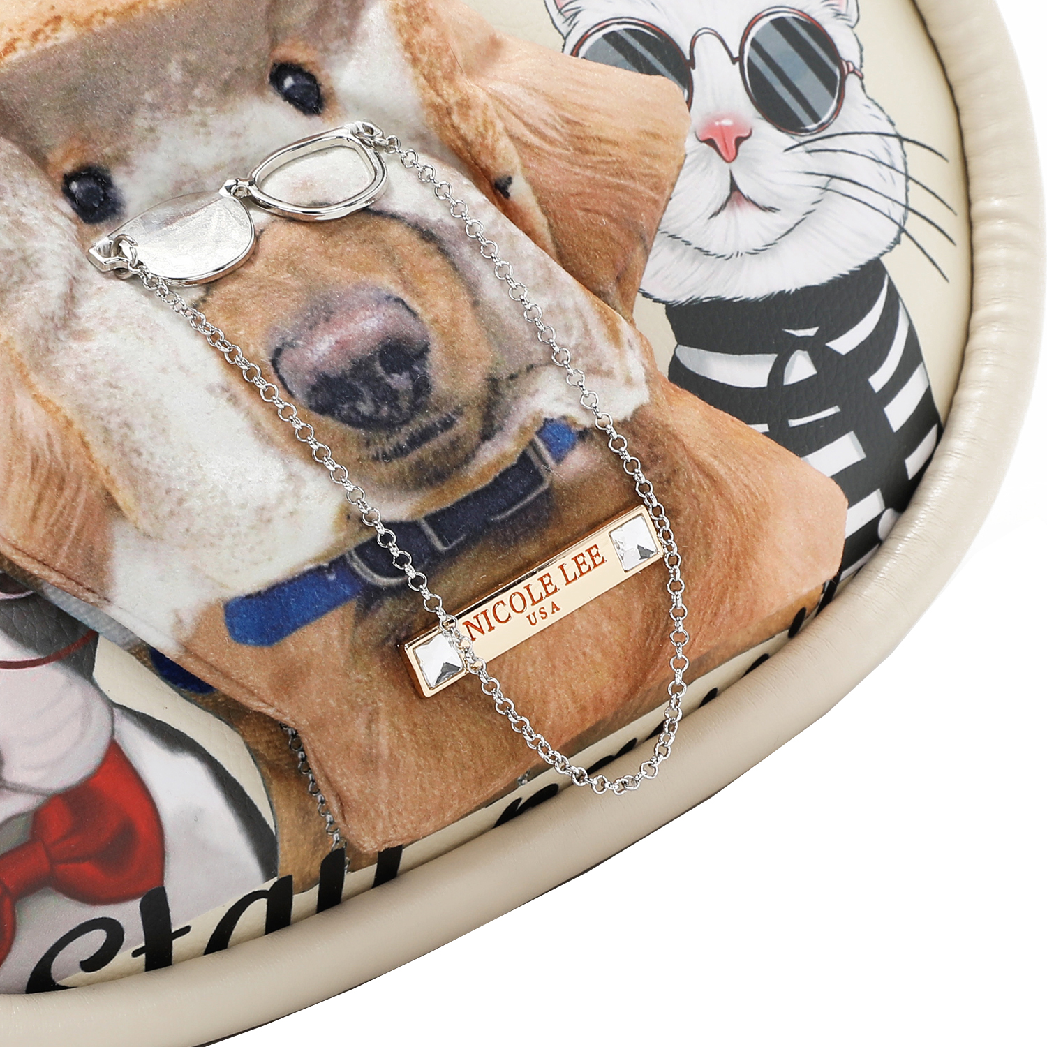 Foto 7 | Bolsa De Mano Nicole Lee Estampado Big Brother