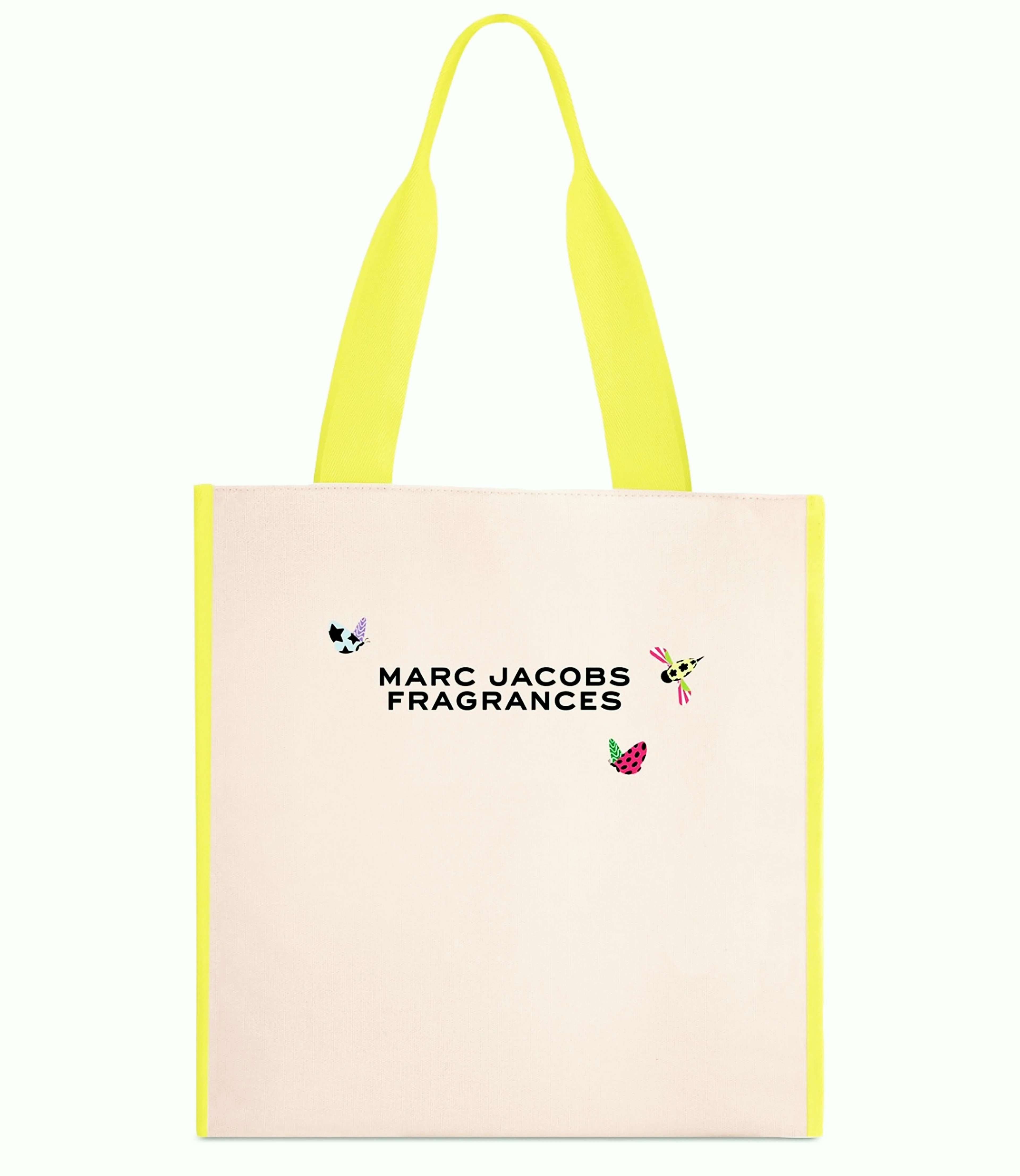 Bolsa Marc Jacobs Fragrances Canvas Beige Para Mujer - Venta Internacional.