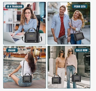 Foto 5 | Bolsa Bandolera Wünd Mujer Moda Cartera Crossbody Tote Hombro