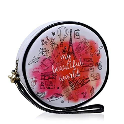 Foto 2 pulgar | Bolsa De Cosméticos Elizabeth Arden Elizcb2 Blanca Brillante Con Etiqueta - Venta Internacional.
