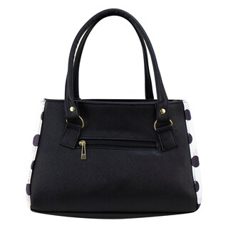 Foto 3 | Bolso Para Dama Negro Lunares Sintetico Carolina Nueva Imagen