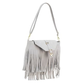 Foto 2 | Bolso Para Dama Gris Cemento Durazno Sintetico Jesse Nueva Imagen
