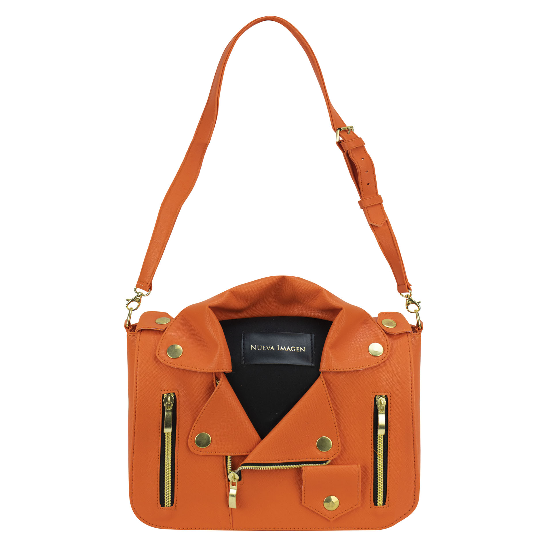Foto 1 | Bolso Para Dama Naranja Dapra Sintetico Bianca Nueva Imagen