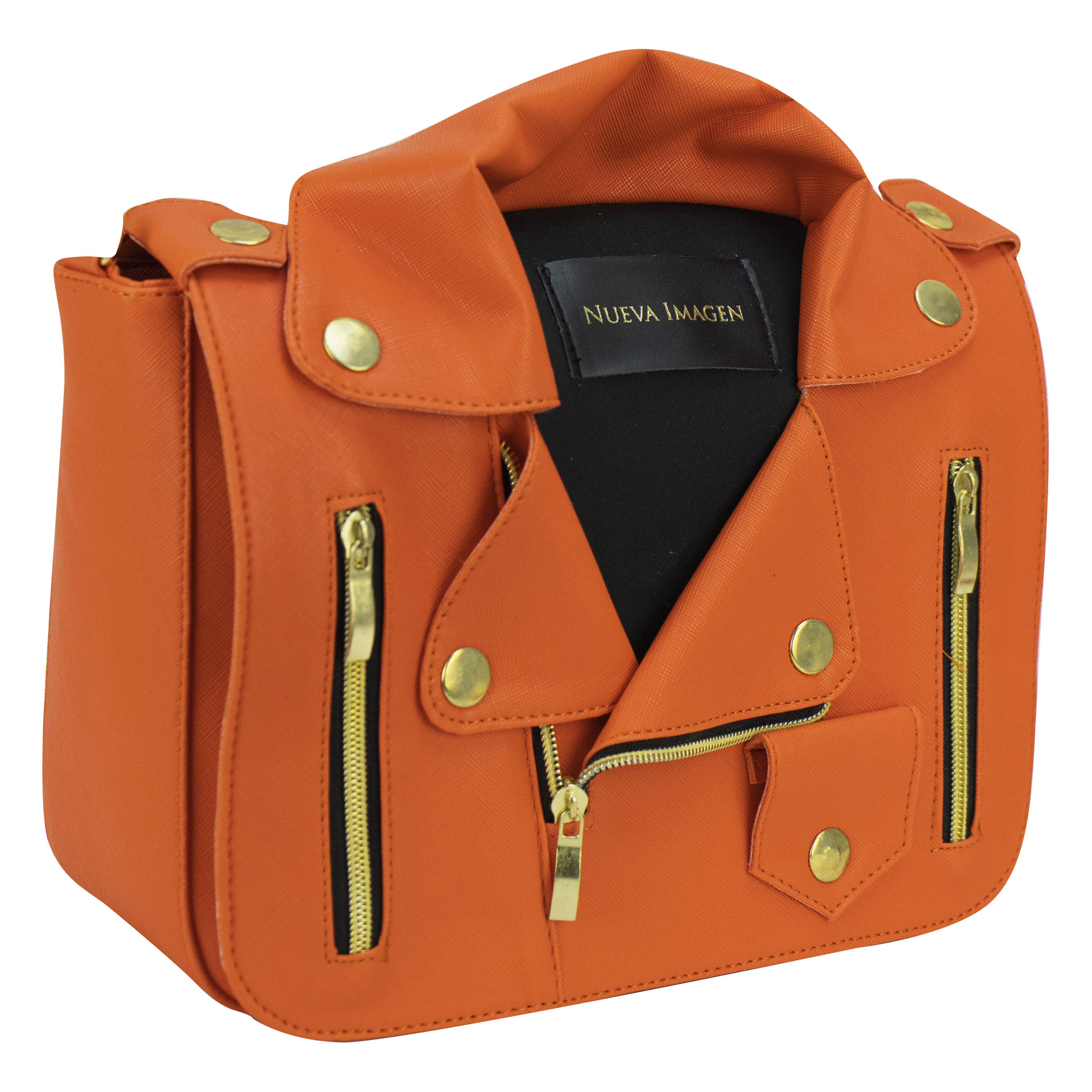 Foto 2 | Bolso Para Dama Naranja Dapra Sintetico Bianca Nueva Imagen