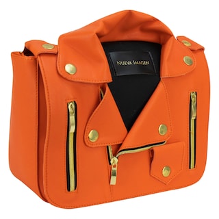 Foto 2 | Bolso Para Dama Naranja Dapra Sintetico Bianca Nueva Imagen