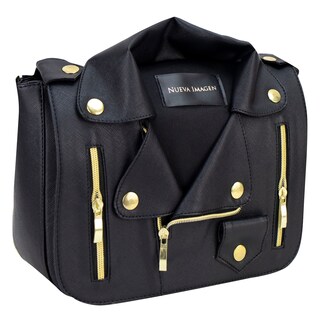 Foto 2 | Bolso Para Dama Negro Dapra Sintetico Bianca Nueva Imagen
