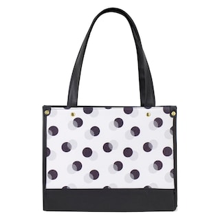 Foto 2 | Bolso Para Dama Negro Lunares Sintetico Donna Nueva Imagen