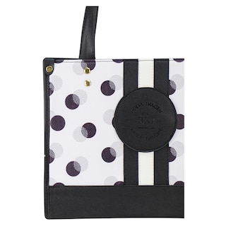 Foto 3 | Bolso Para Dama Negro Lunares Sintetico Donna Nueva Imagen