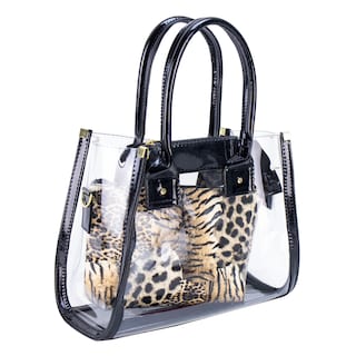 Foto 2 | Bolso Para Dama Negro Mica Leopardo Sintetico Artemiza Nueva Imagen