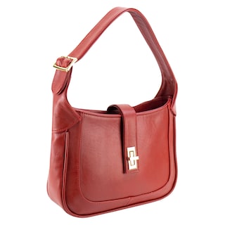 Foto 2 | Bolso Para Dama Rojo Piel 100% Piel Elena Nueva Imagen