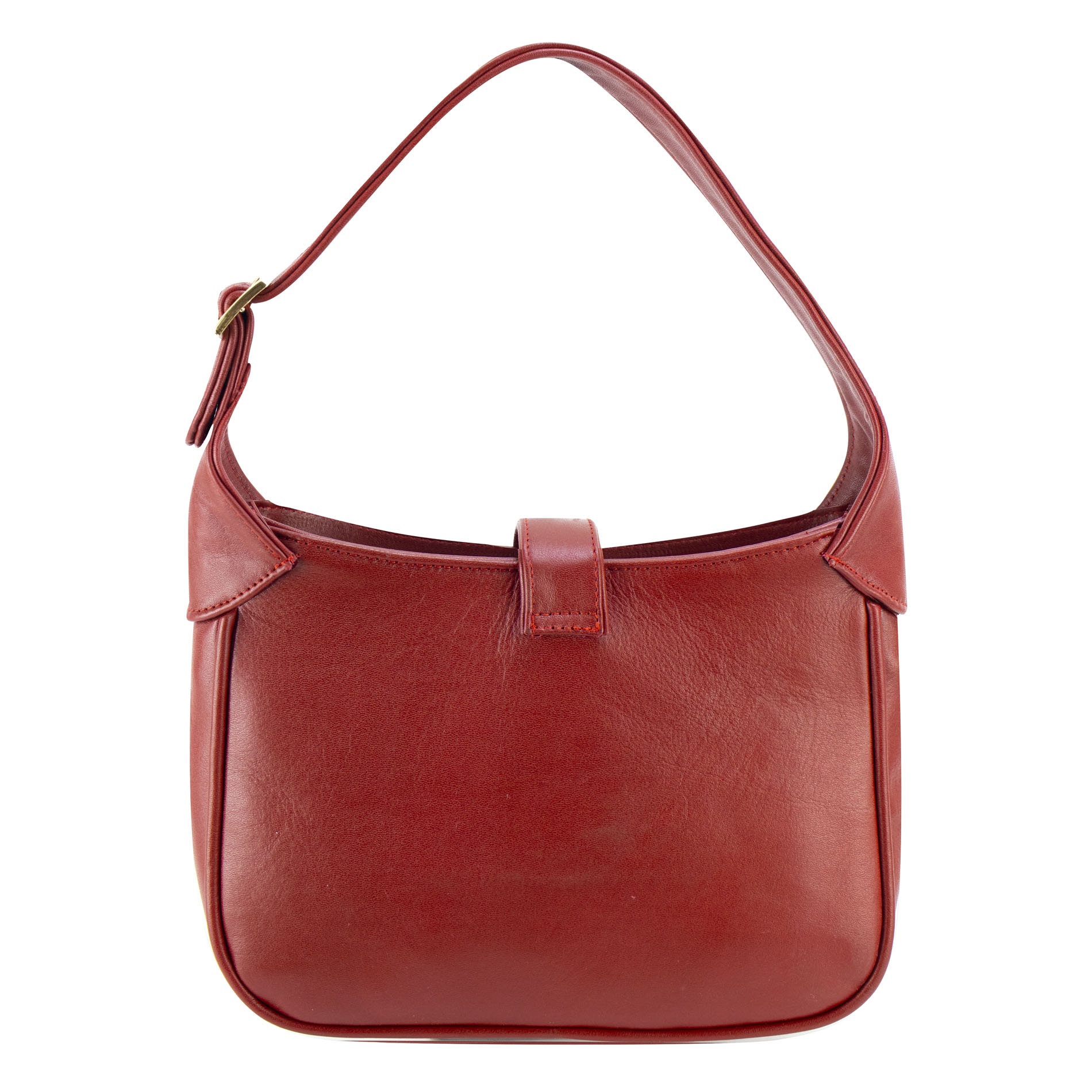 Foto 4 pulgar | Bolso Para Dama Rojo Piel 100% Piel Elena Nueva Imagen