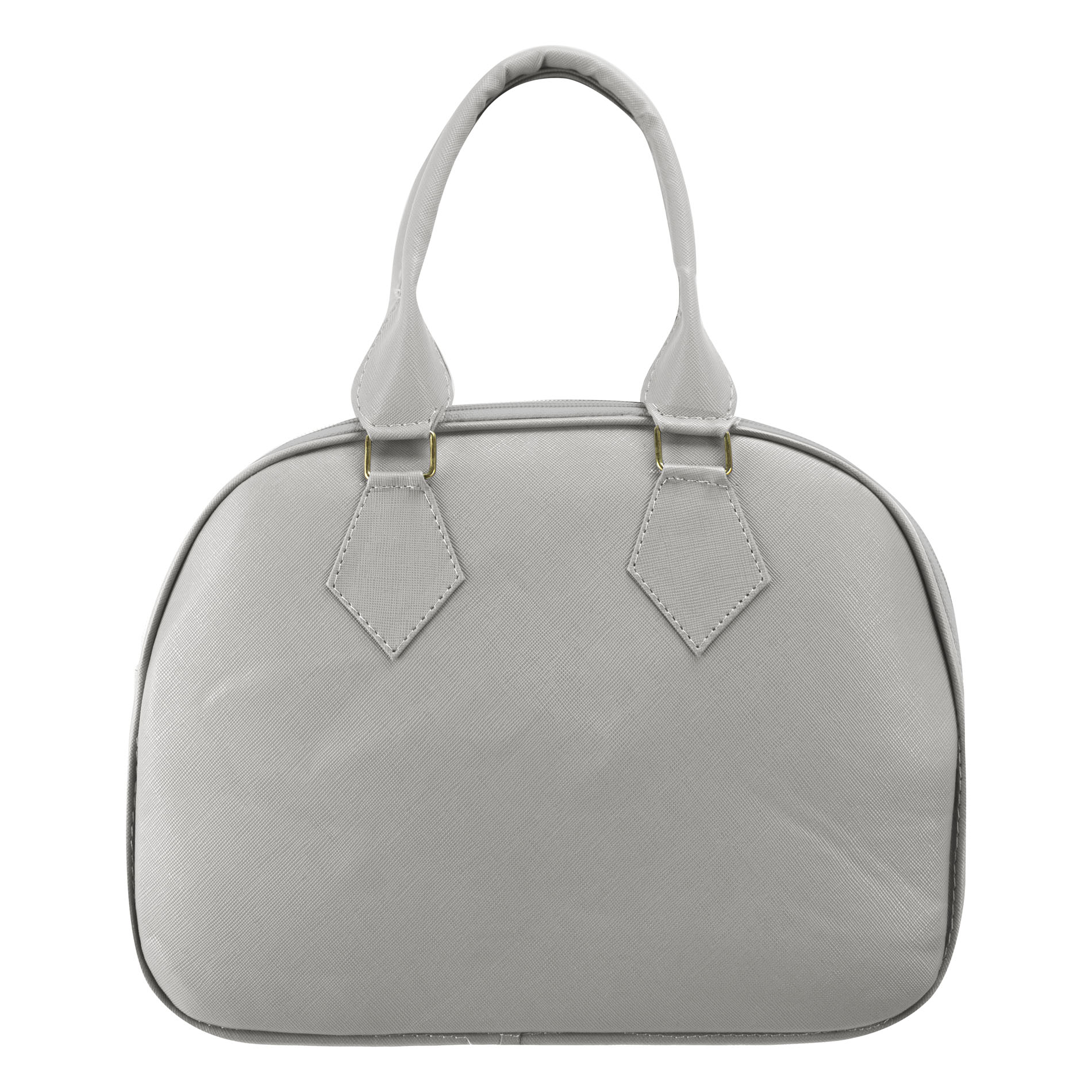 Foto 4 pulgar | Bolso Para Dama Gris Delfin Capitonado Cuadros Sintetico Riley Nueva Imagen