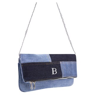 Foto 2 | Bolso Para Dama Azul Mezclilla Oggi Textil Ivana + Letra Nueva Imagen