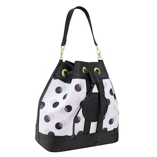 Foto 2 | Bolso Para Dama Negro Lunares Sintetico Emmy Nueva Imagen