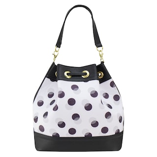 Foto 3 | Bolso Para Dama Negro Lunares Sintetico Emmy Nueva Imagen