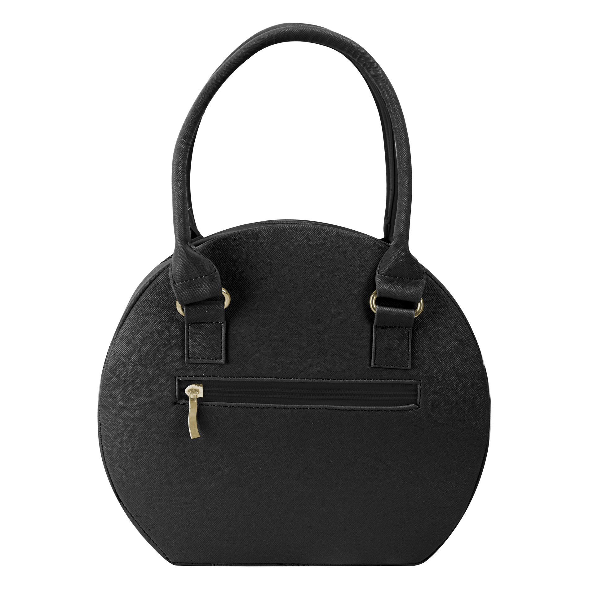 Foto 3 | Bolso Para Dama Negro Capitonado Zigzag Sintetico Dalia Nueva Imagen