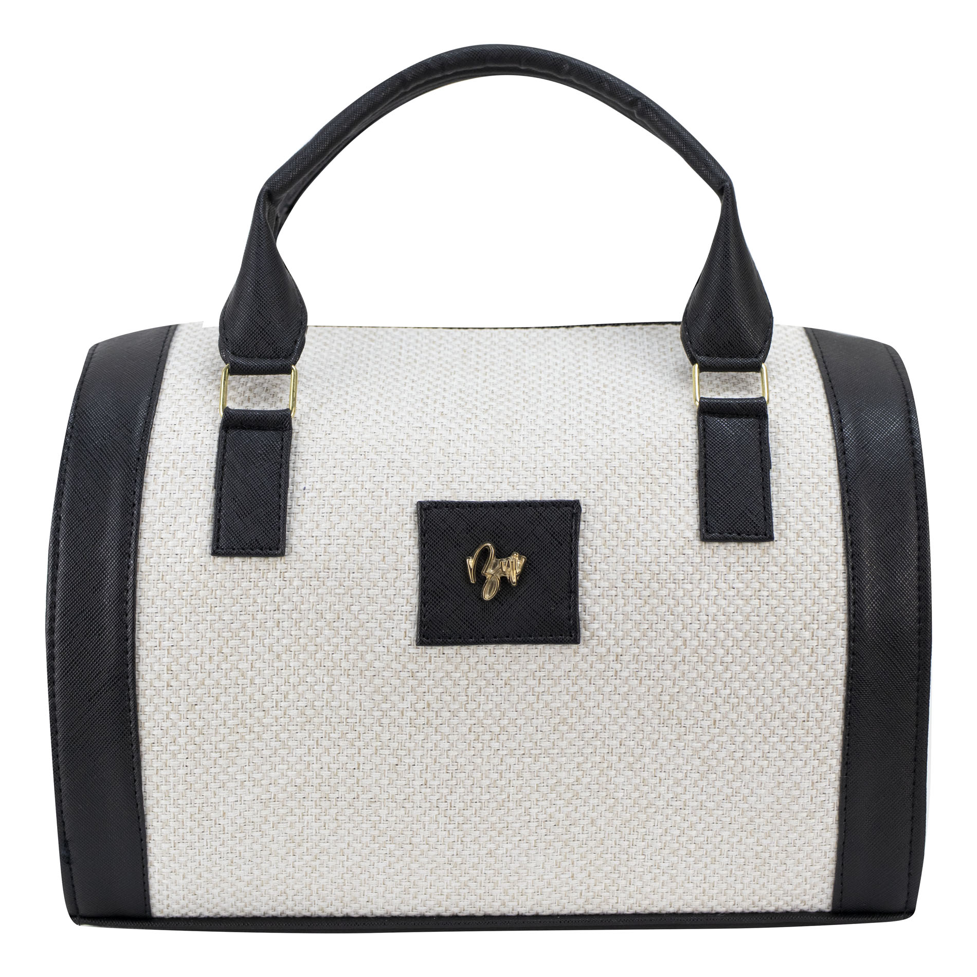 Foto 1 | Bolso Para Dama Avena Yute Negro Textil/sintetico Cohetzal Nueva Imagen