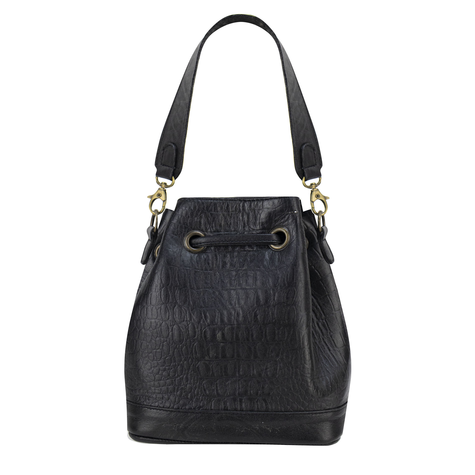 Foto 4 pulgar | Bolso Para Dama Negro Piel 100% Nukita Piel Mini Emmy Nueva Imagen