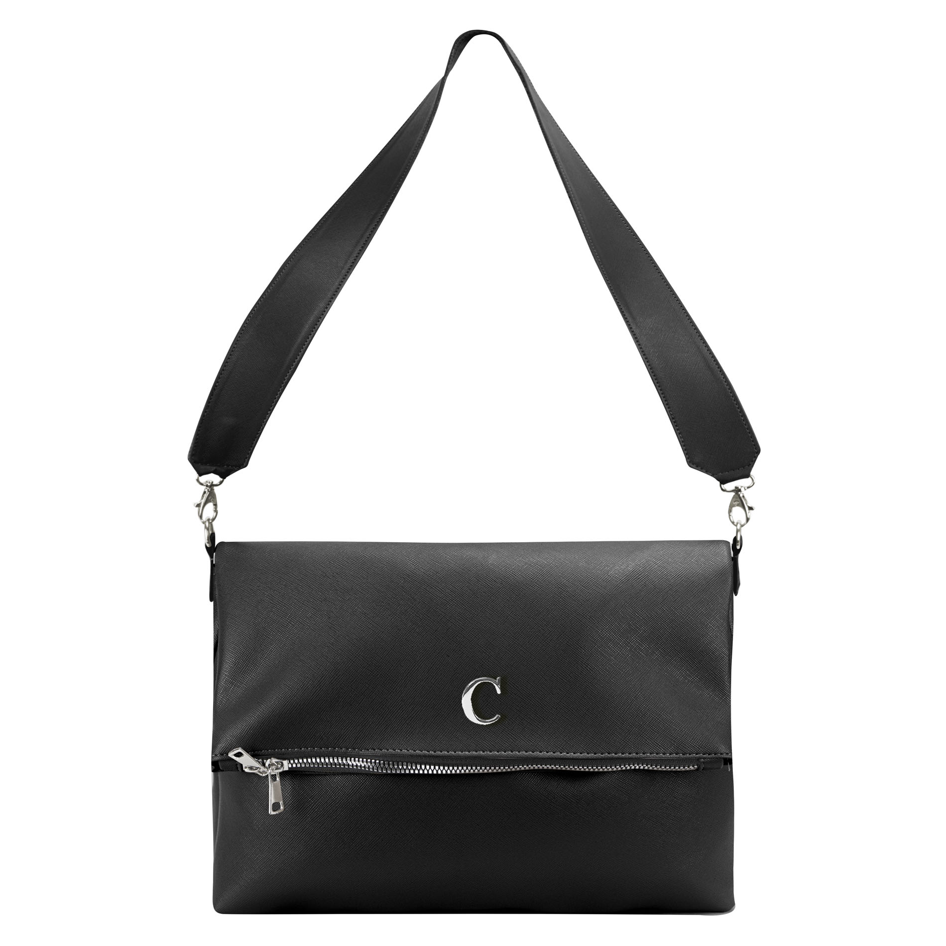 Foto 1 | Bolso Para Dama Negro Dapra Sintetico Miranda + Letra Nueva Imagen