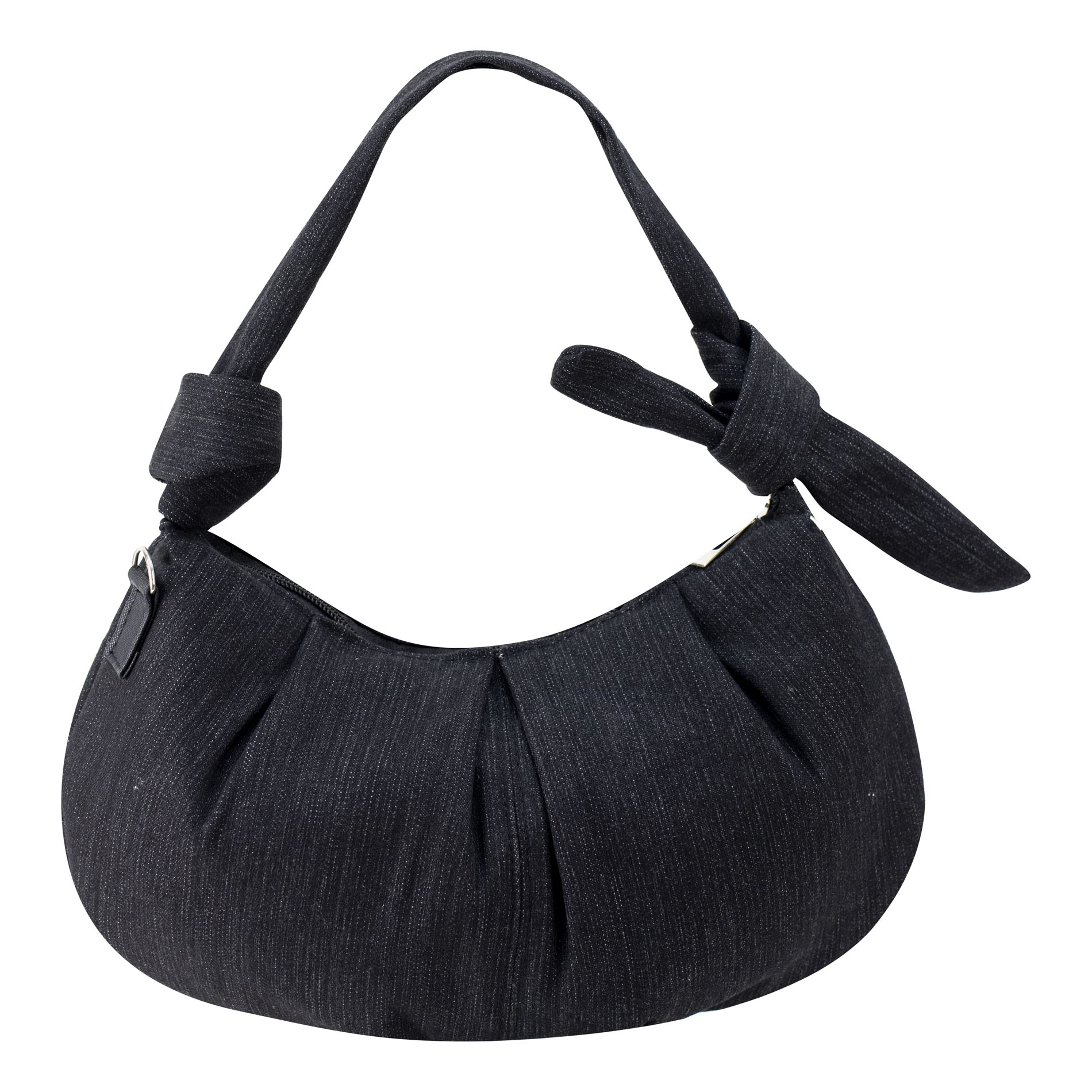 Foto 2 pulgar | Bolso Para Dama Negro Mezclilla Nudo Sintetico Ilse Nueva Imagen