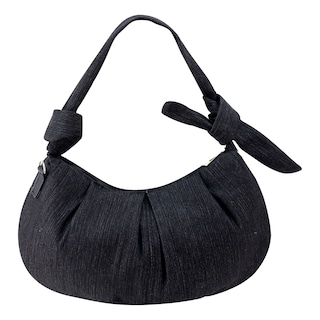Foto 1 | Bolso Para Dama Negro Mezclilla Nudo Sintetico Ilse Nueva Imagen
