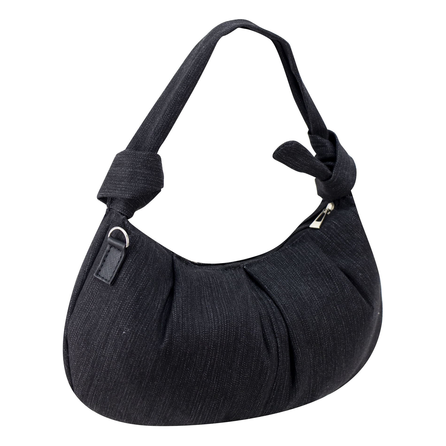 Foto 3 pulgar | Bolso Para Dama Negro Mezclilla Nudo Sintetico Ilse Nueva Imagen