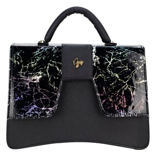 Foto 1 | Bolso Para Dama Negro Marmol Sintetico Gaby Nueva Imagen