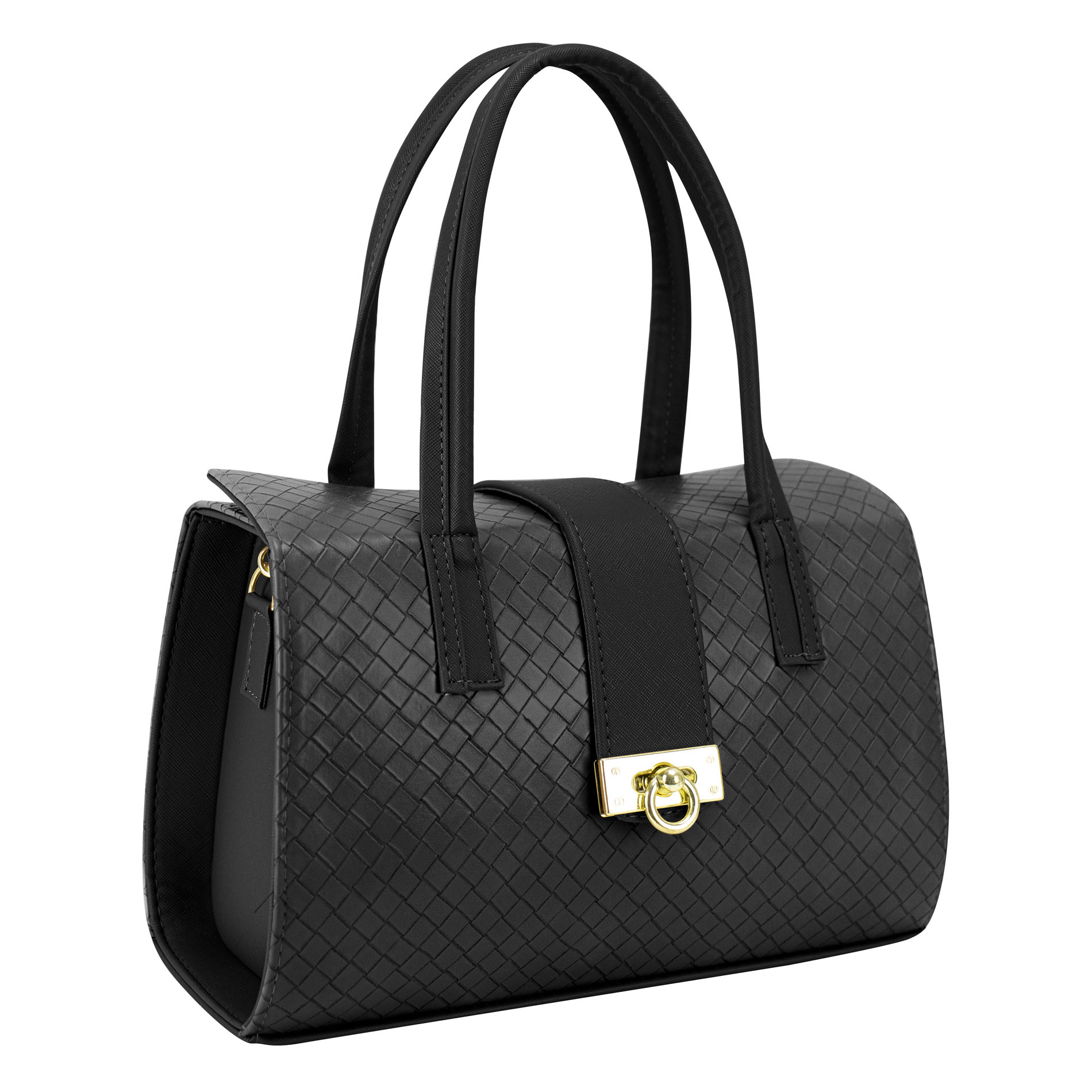 Foto 2 | Bolso Para Dama Negro Carrizo Sintetico Ivette Nueva Imagen