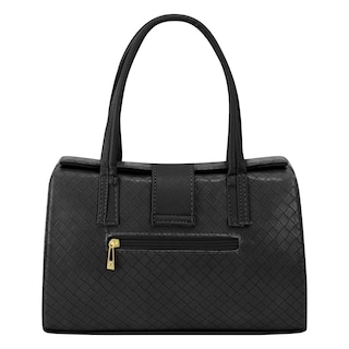 Foto 3 | Bolso Para Dama Negro Carrizo Sintetico Ivette Nueva Imagen