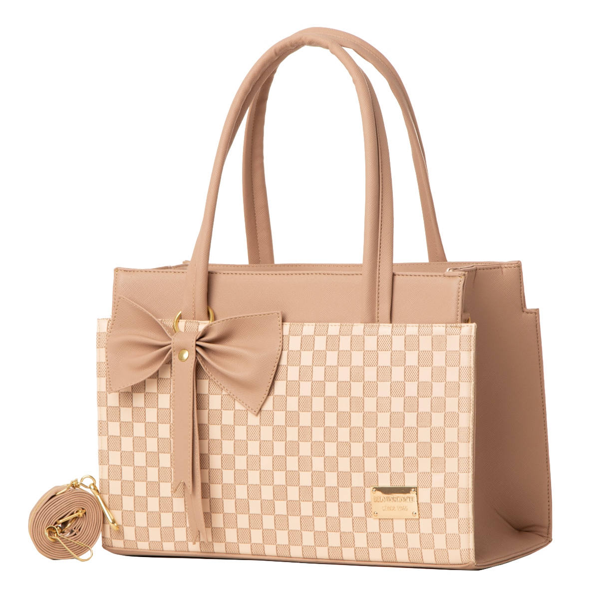 Bolso De Mujer Fana Corina Color Maquillaje Con Asas M3889 !!!